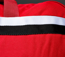 Cinta Deportiva Fabricación de Cintas deportivas y decorativas para maletas y ropa deportiva, en 25mm, 32mm y 38mm en colores lisos y/o combinaciones de su elección.